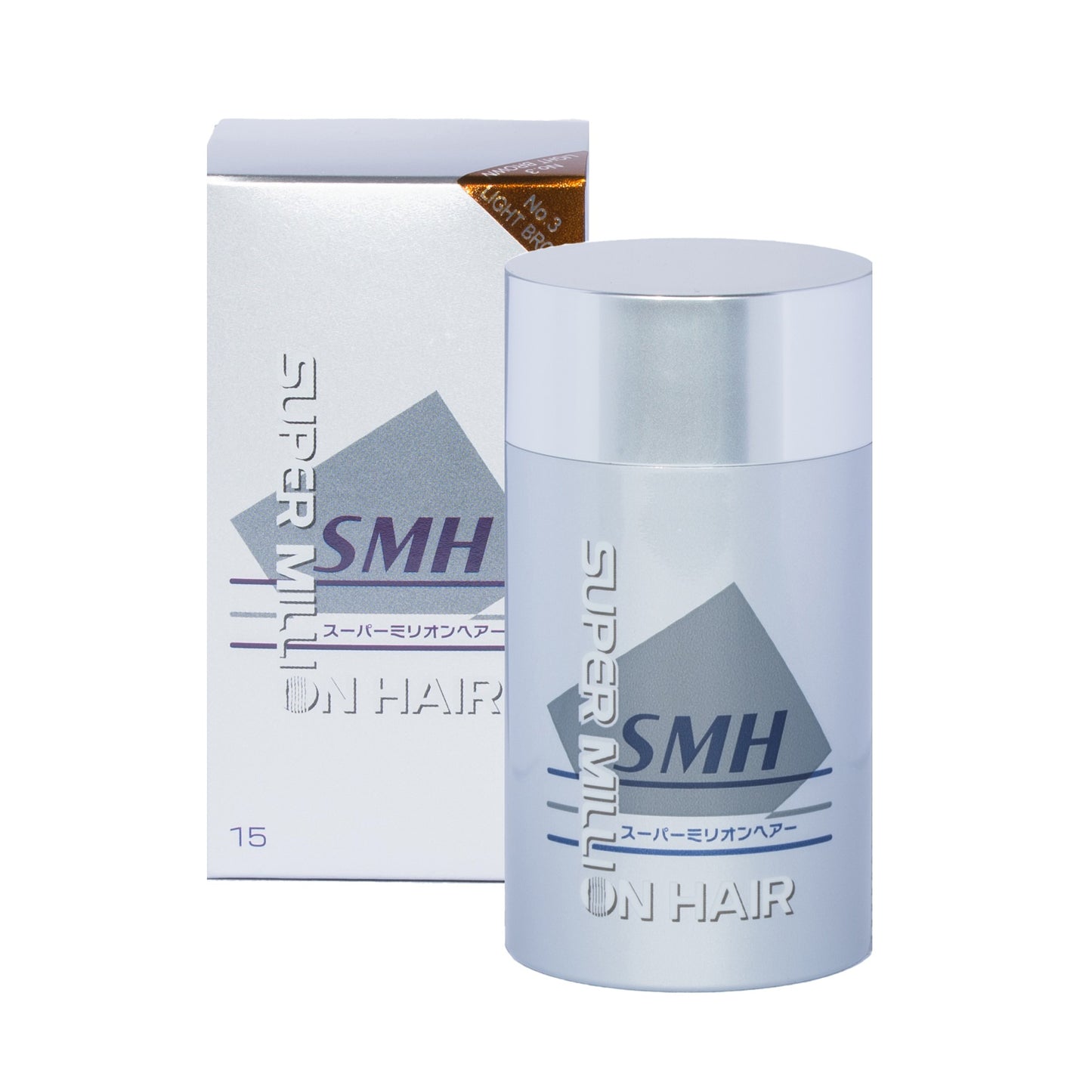 Super Million Hair 15g #3 Light Brown (SMH15-03)