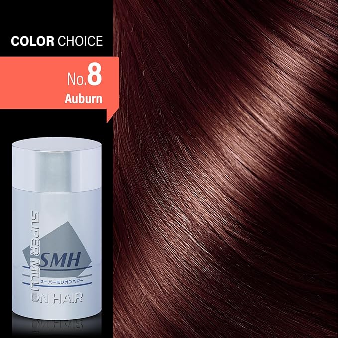 Super Million Hair 15g #8 Auburn (SMH15-08)