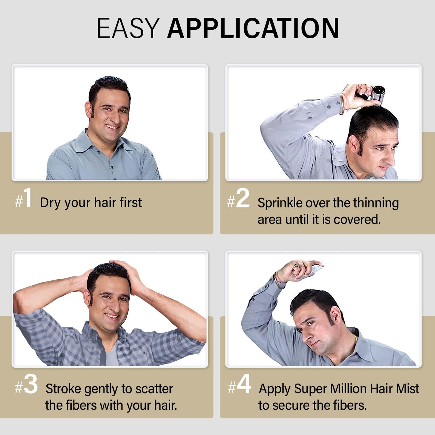 Super Million Hair 10g #5 Medium Blond (SMH10-05)