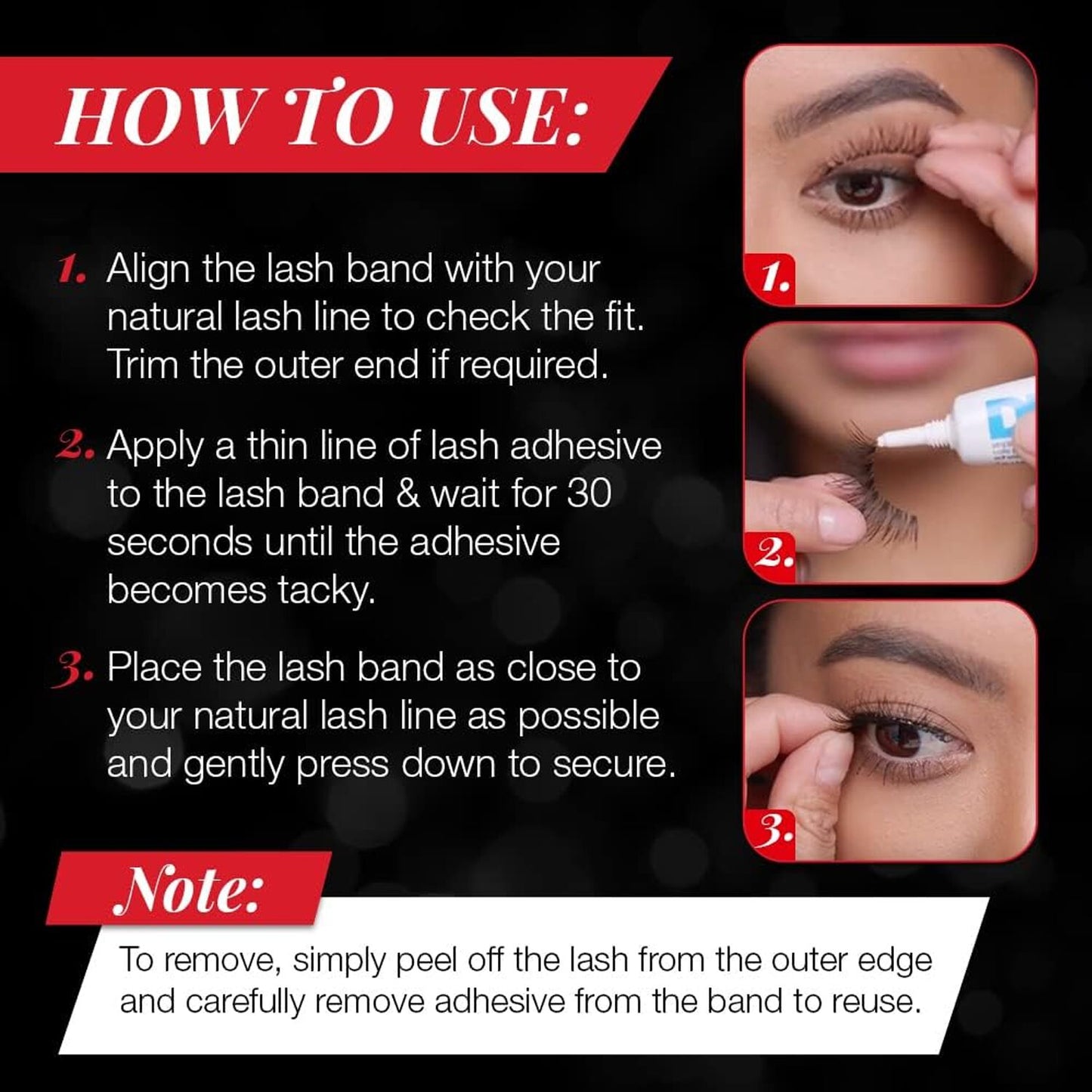 Ardell Lashes Wispies, Demi Wispies - Pack of 6 pairs(AD-65708)