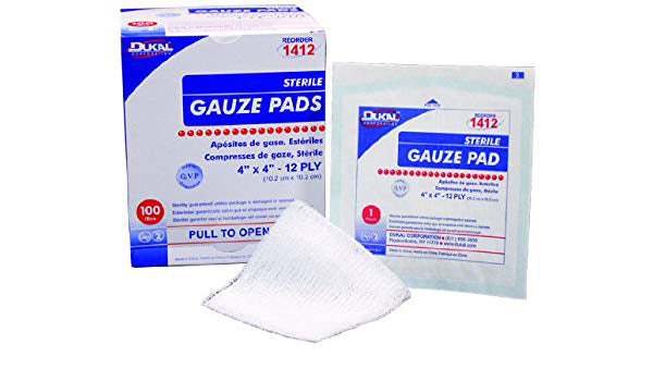 Dukal Sterile Gauze Pads (DUK-1412-100)