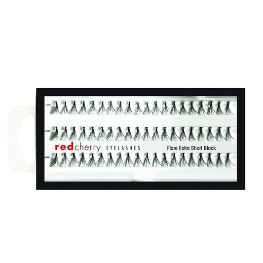 Red Cherry Lashes Flare - Extra Short (RED-FLXS)