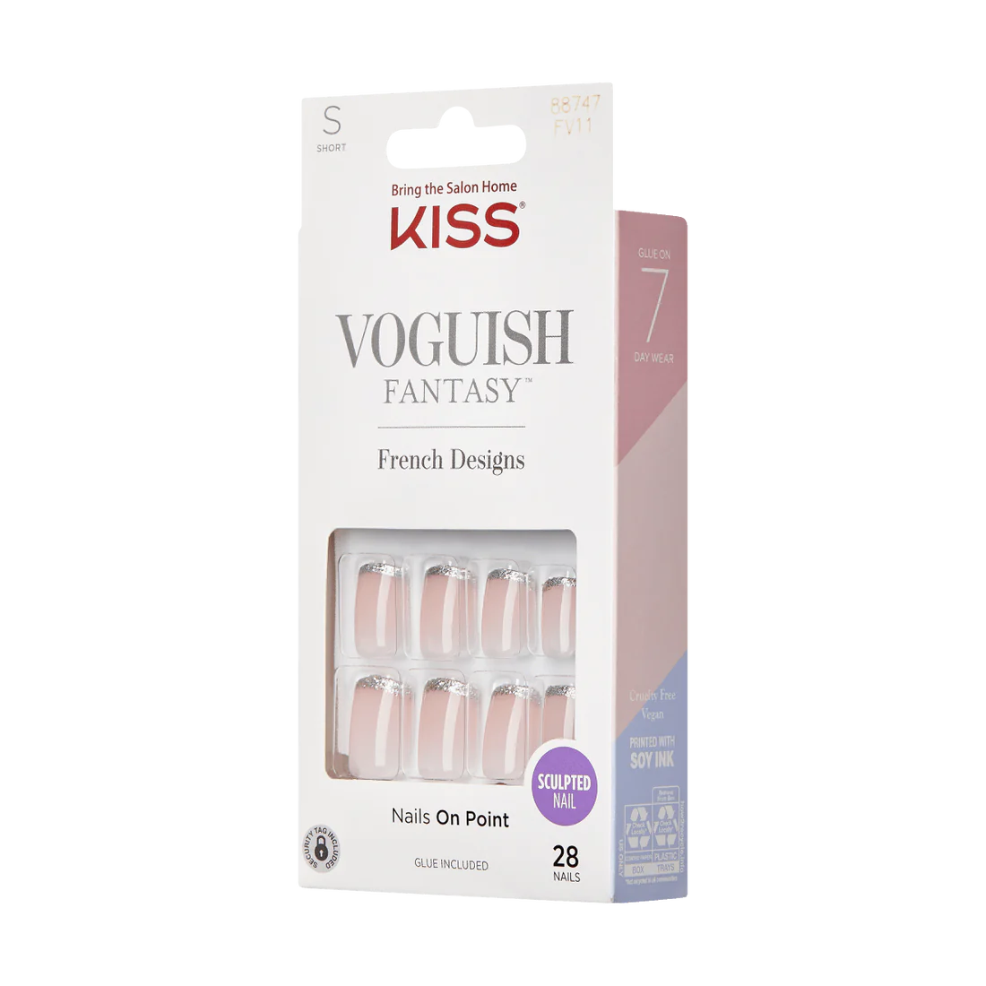 KISS nails Voguish Fantasy - Bisous (KISS-FV11)