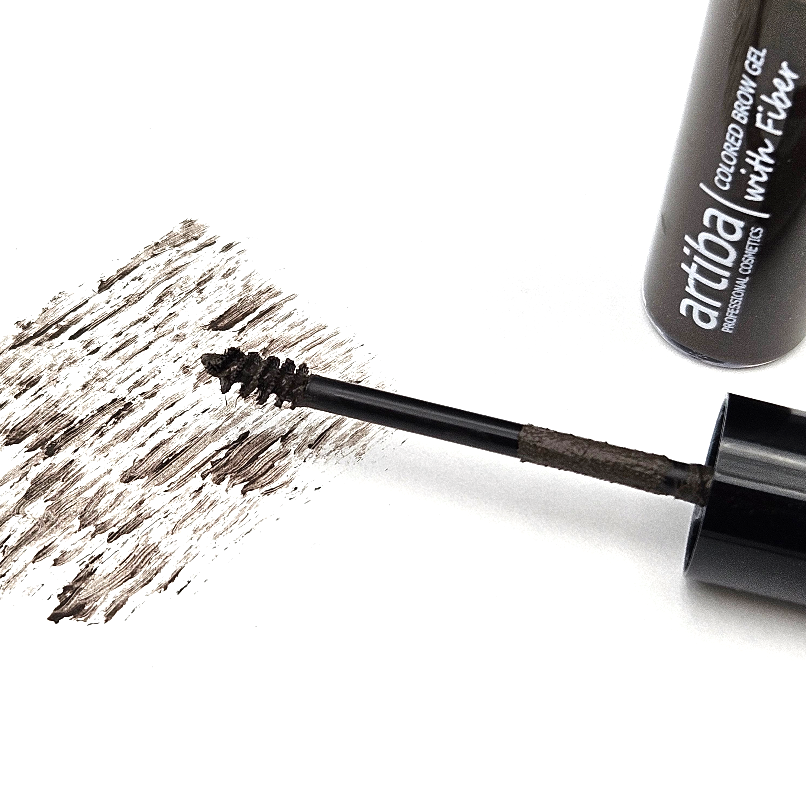 Artiba® Colored Brow Gel with Fiber Black Brown (AR-EyeB BB)