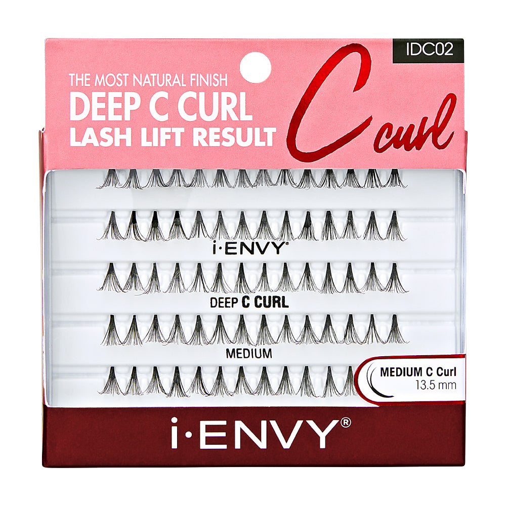 i · Envy by KISS lashes Deep C Curl Medium (KISS-IDC02)