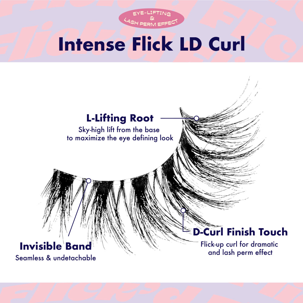 i · Envy by KISS 3D Flick’d Lashes 02 (KISS-IFK02)