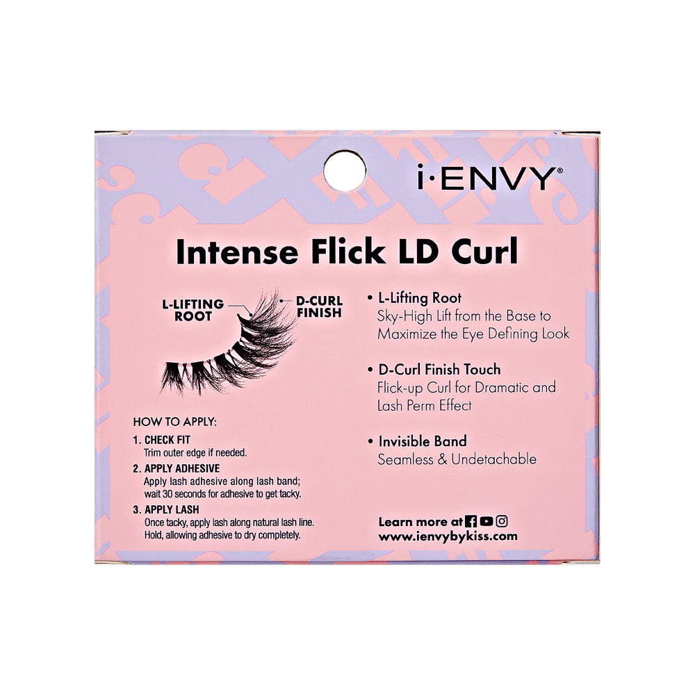 i · Envy by KISS 3D Flick’d Lashes 02 (KISS-IFK02)