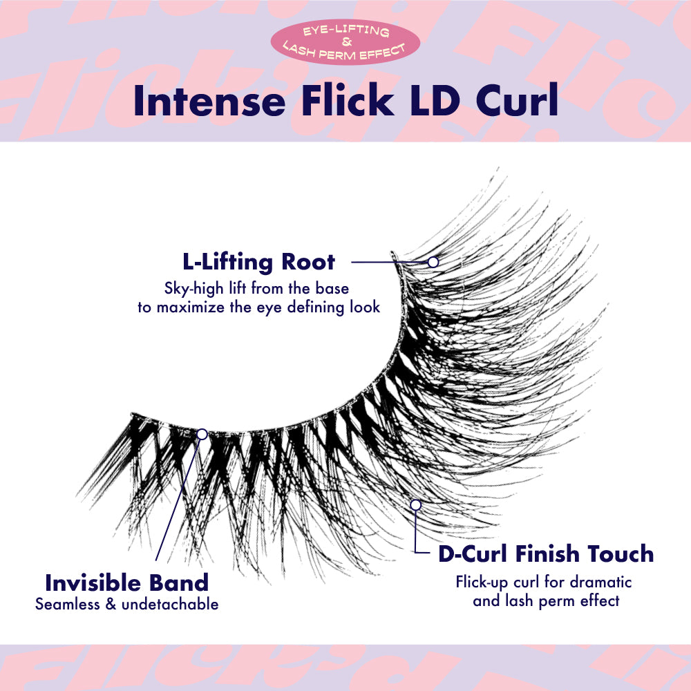 i · Envy by KISS 3D Flick’d Lashes 03 (KISS-IFK03)