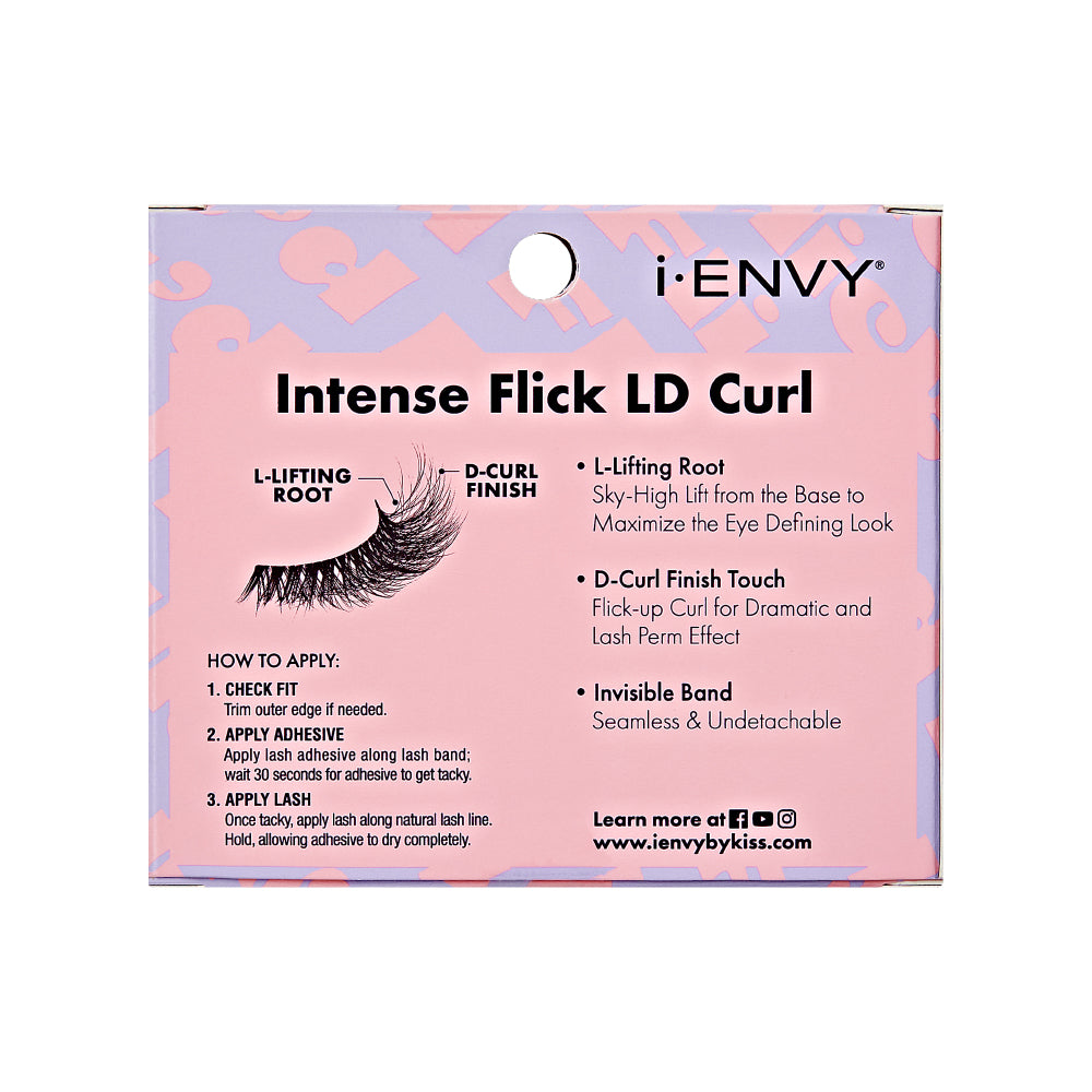 i · Envy by KISS 3D Flick’d Lashes 03 (KISS-IFK03)