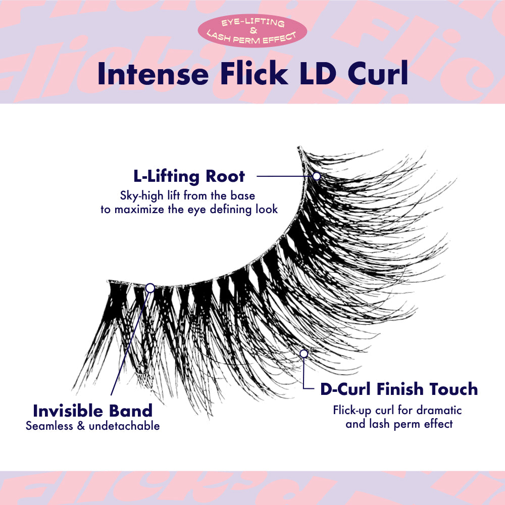 i · Envy by KISS 3D Flick’d Lashes 04 (KISS-IFK04)