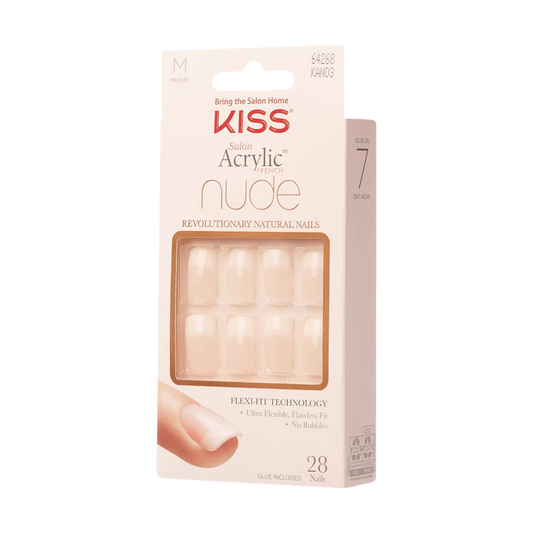 Salon Acrylic Nude Nails - Cashmere (KISS-KAN03)