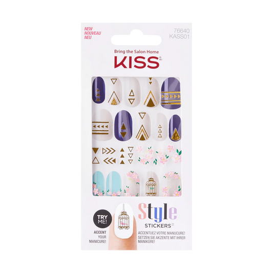 KISS Nail Art Stickers - Glow Up (KISS-KASS01)