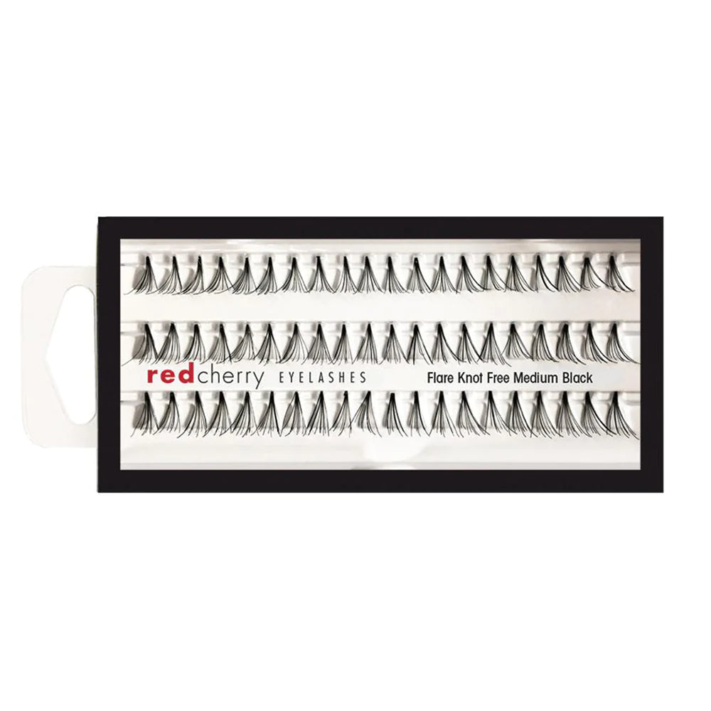 Red Cherry Lashes Knot Free - Medium (RED-KFM)