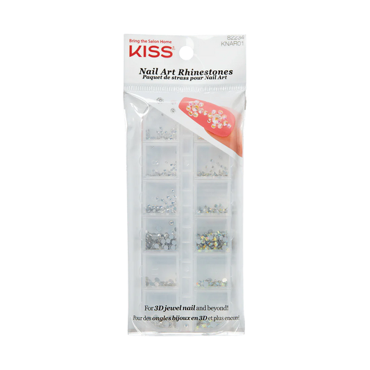 KISS Nail Art Rhinestones, 3D Jewel (KISS-KNAR01)