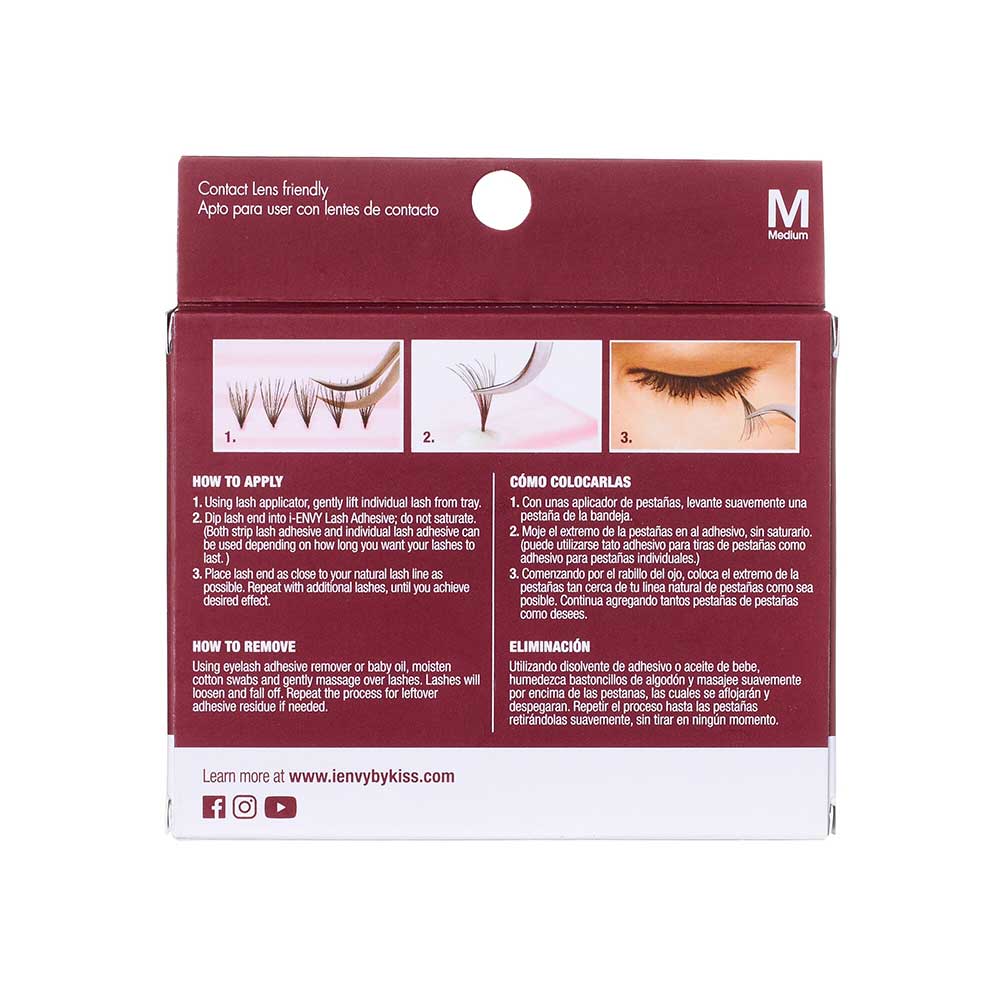i · Envy by KISS lashes Ultra Black (KISS-KPE05TB)