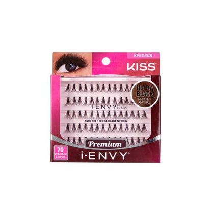 i · Envy by KISS lashes Ultra Black, Bottom (KISS-KPE05UB)