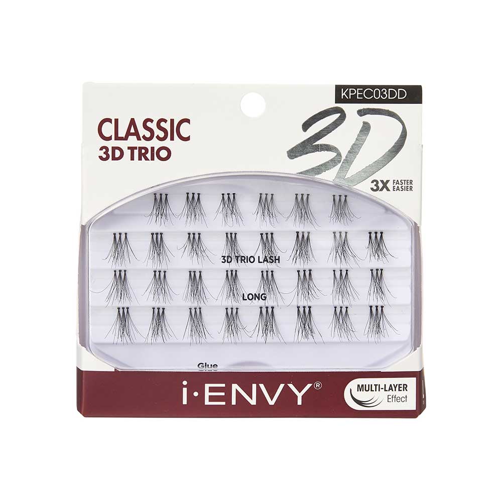 i · Envy by KISS 3D Trio Lash Classic (KISS-KPEC03DD)