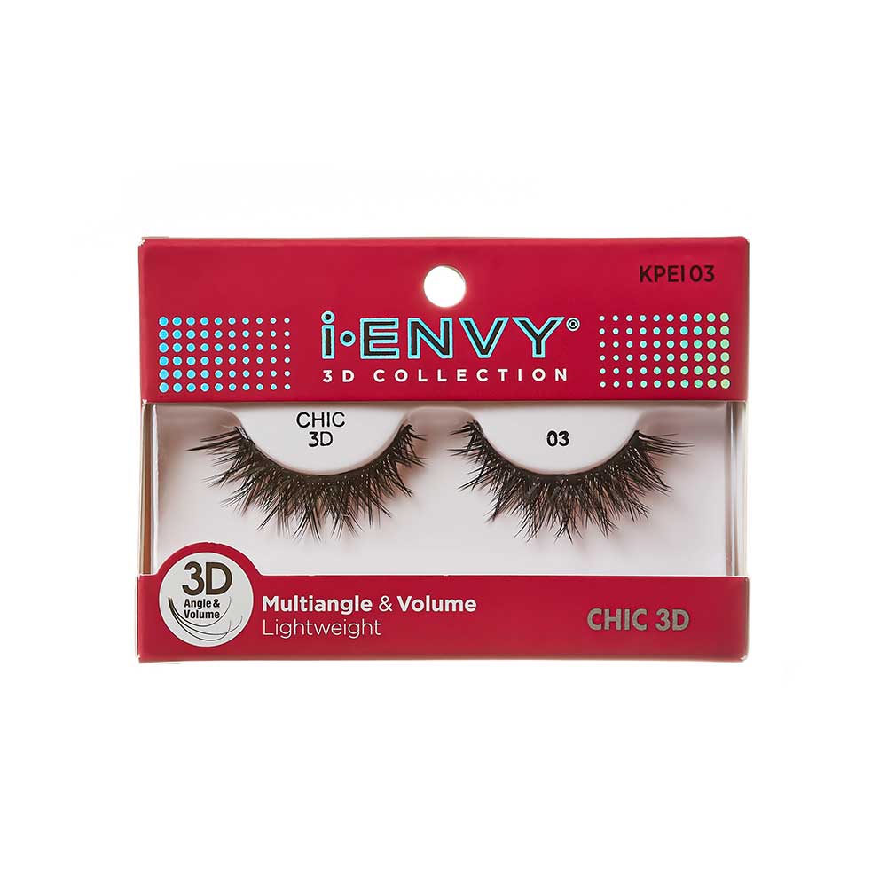 i · Envy by KISS lashes 3D Chic 03 (KISS-KPEI03)