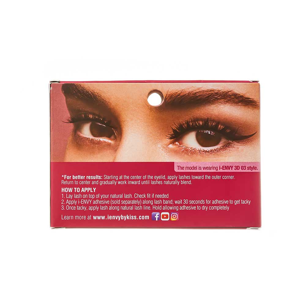 i · Envy by KISS lashes 3D Chic 03 (KISS-KPEI03)