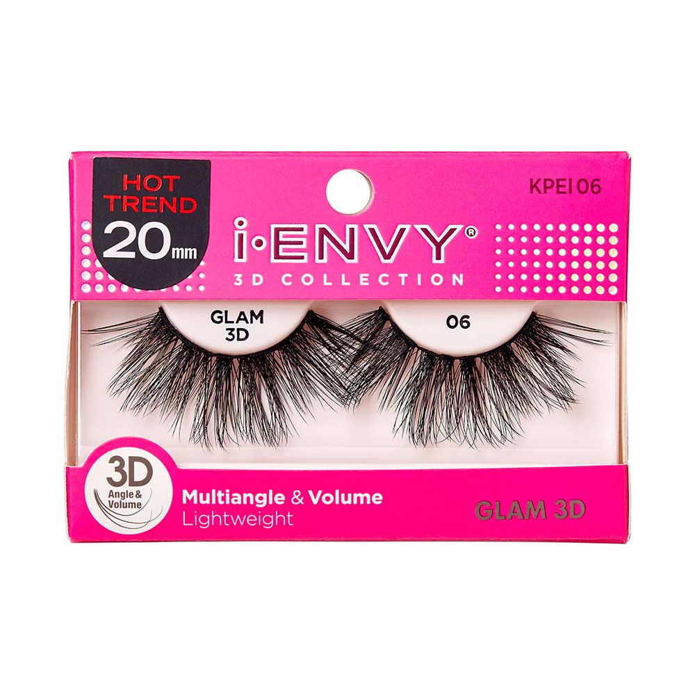 i · Envy by KISS lashes 3D Glam 06 (KISS-KPEI06)