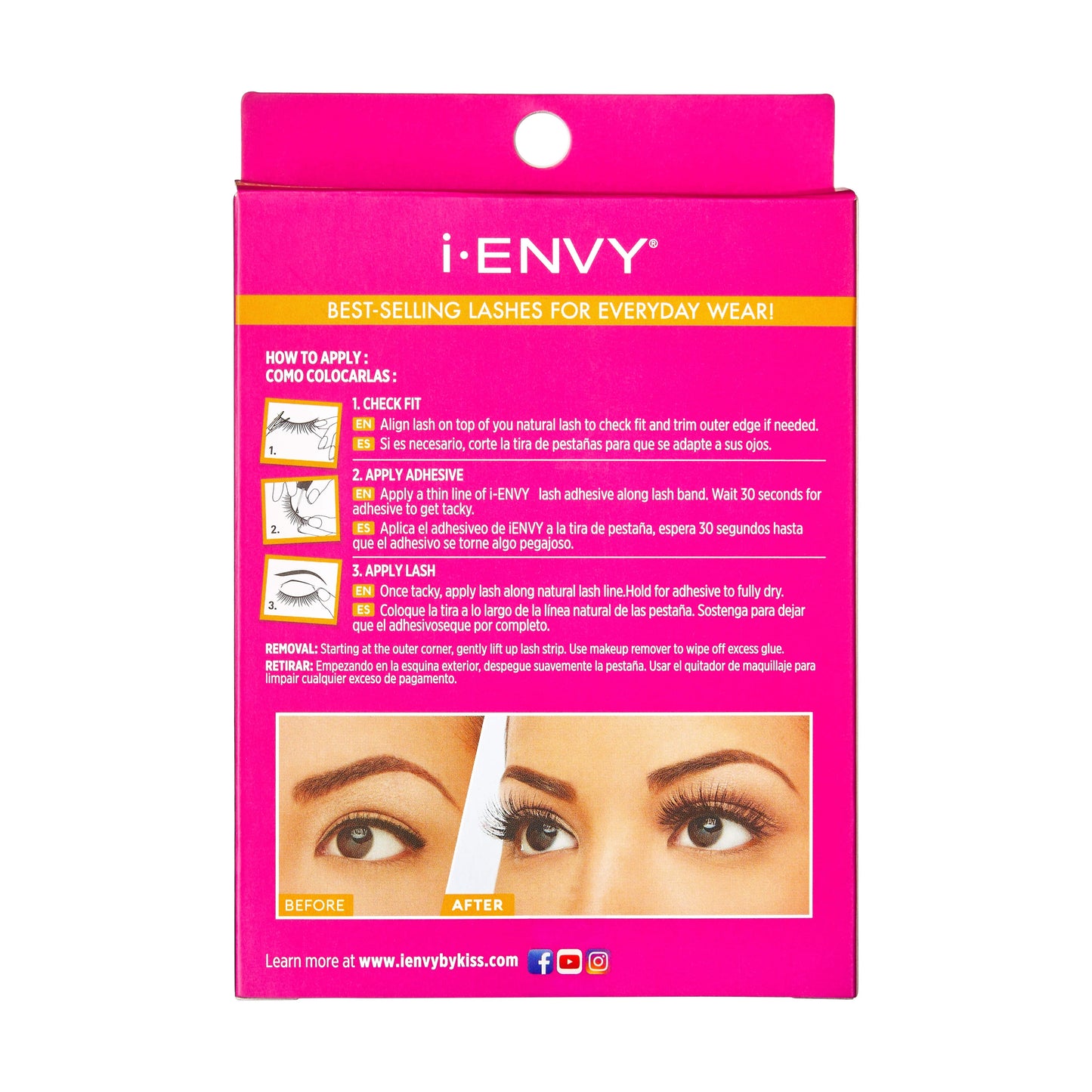 i · Envy by KISS lashes Demi Wispies 01 (KISS-KPEM33)