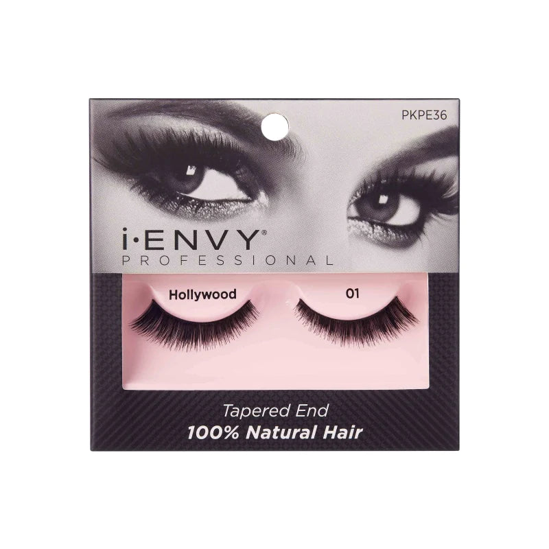 i · Envy by KISS lashes Hollywood 01 (KISS-PKPE36)