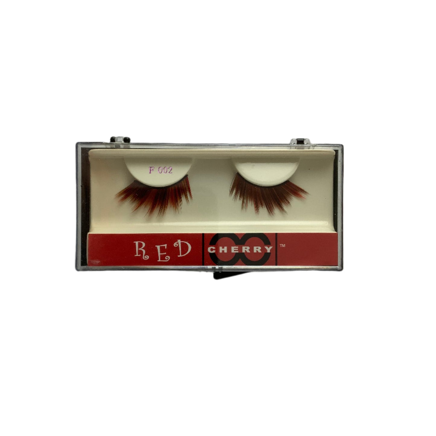 Red Cherry Lashes FOX FAUX FUR RED (RED-F002)