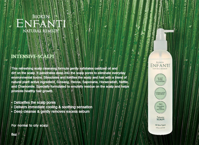 Enfanti Intensive Scalp Cleanser - Water Type (SMH-CX-108)