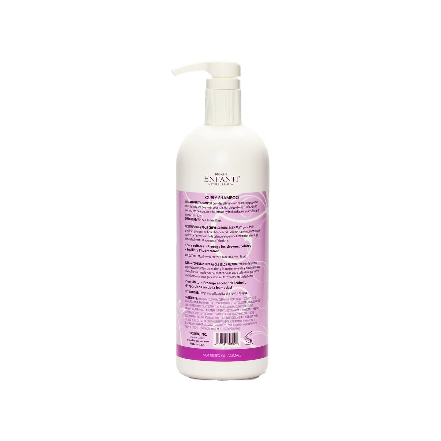 Enfanti Curly Shampoo 32oz (SMH-SCU-132)