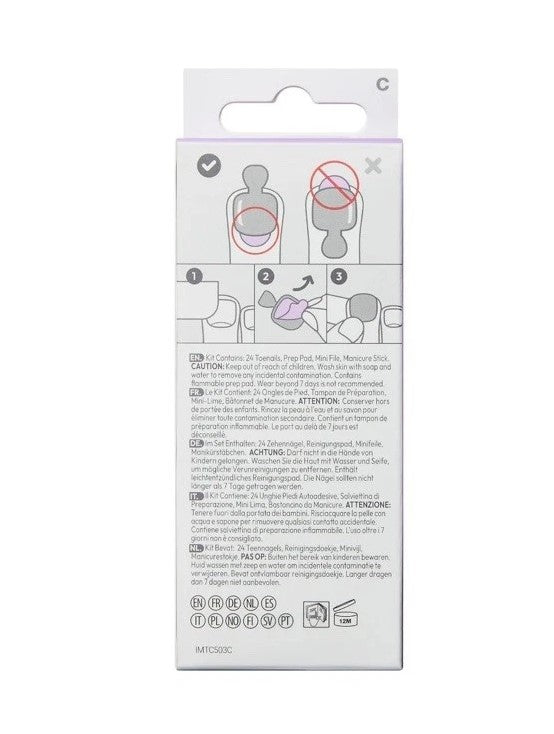 imPRESS by KISS toenails Chasing Summer (KISS-IMT54X)