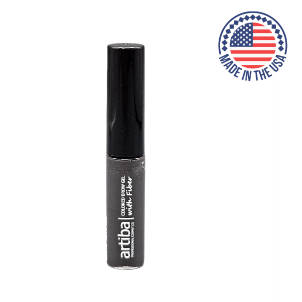 Artiba® Colored Brow Gel with Fiber Soft Black (AR-EyeB SB)