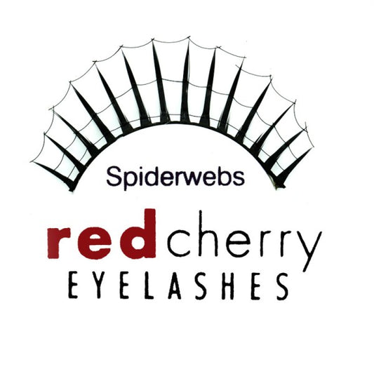 Red Cherry Lashes Spiderwebs (Classic Packaging RED-SW-CP)