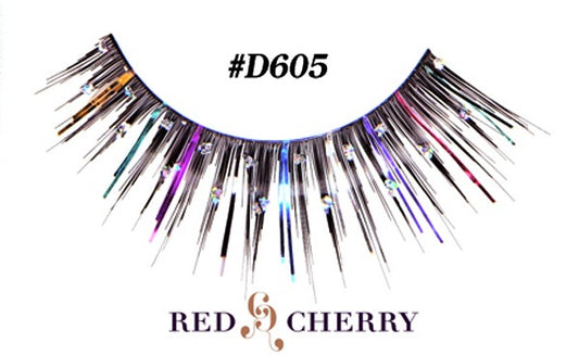 Red Cherry Lashes D605 (Classic Packaging RED-D605-CP)