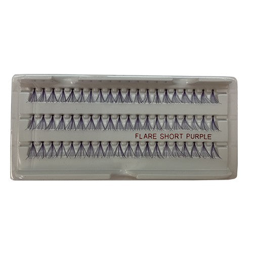 Red Cherry Lashes Flare - Short Purple (Classic Packaging RED-FLSP-CP)