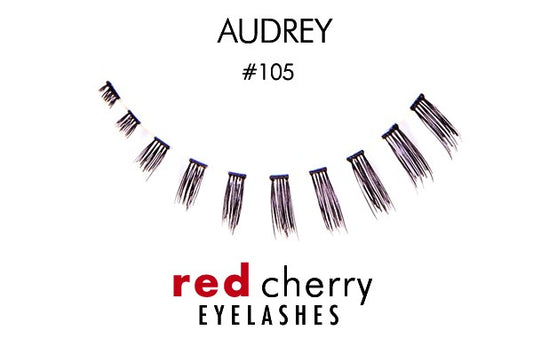 Red Cherry Lashes Audrey 105 (Classic Packaging RED-105CP)