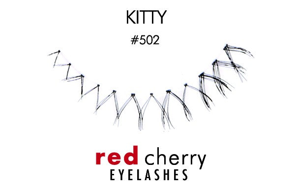 Red Cherry Lashes Kitty 502 (Classic Packaging RED-502CP)