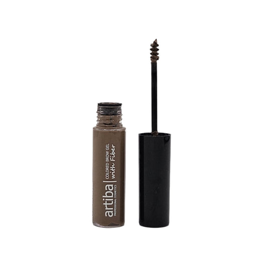 Artiba® Colored Brow Gel with Fiber Taupe (AR-EyeB T)