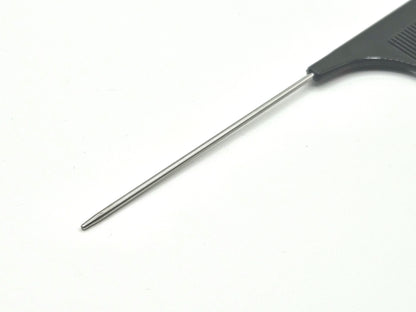 8"L Professional Rat Tail Comb with Metal Pin for Hair Styling and Sectioning