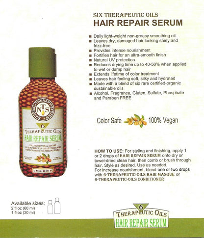 NTS Hair Repair Serum 2 oz (NTS10V2)