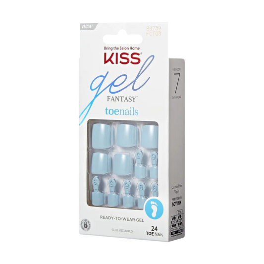 KISS nails Gel Fantasy toenails -Pair of Shoes (KISS-FCT03)