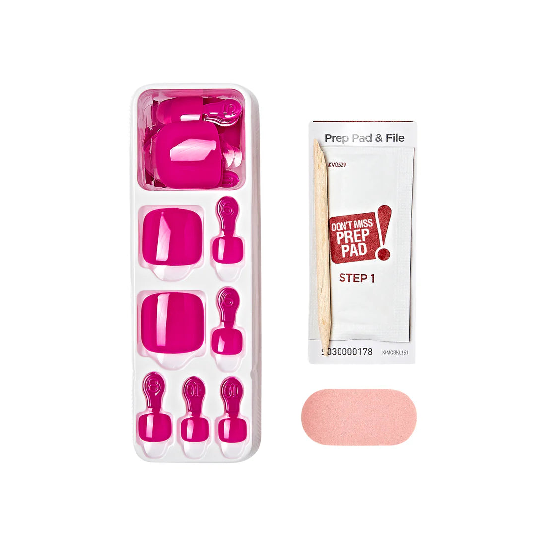 imPRESS by KISS toenails Almost There (KISS-IMT503)