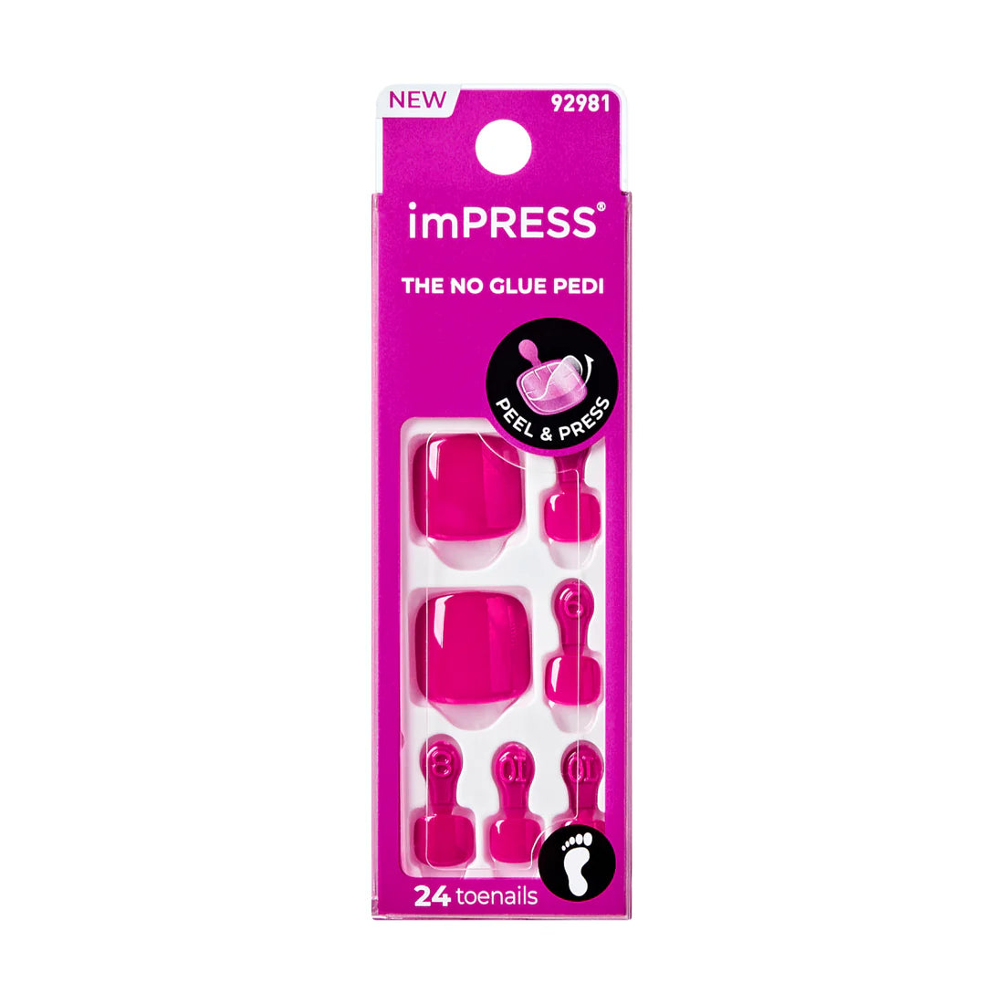 imPRESS by KISS toenails Almost There (KISS-IMT503)