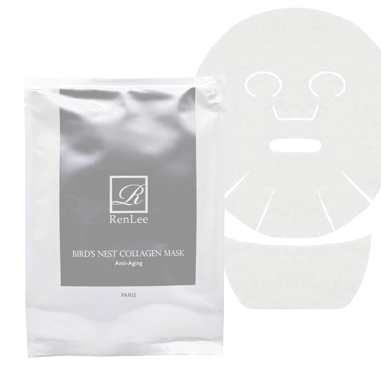 RenLee® Bird's Nest Collagen Mask - 5pc/Box (R012-BM)