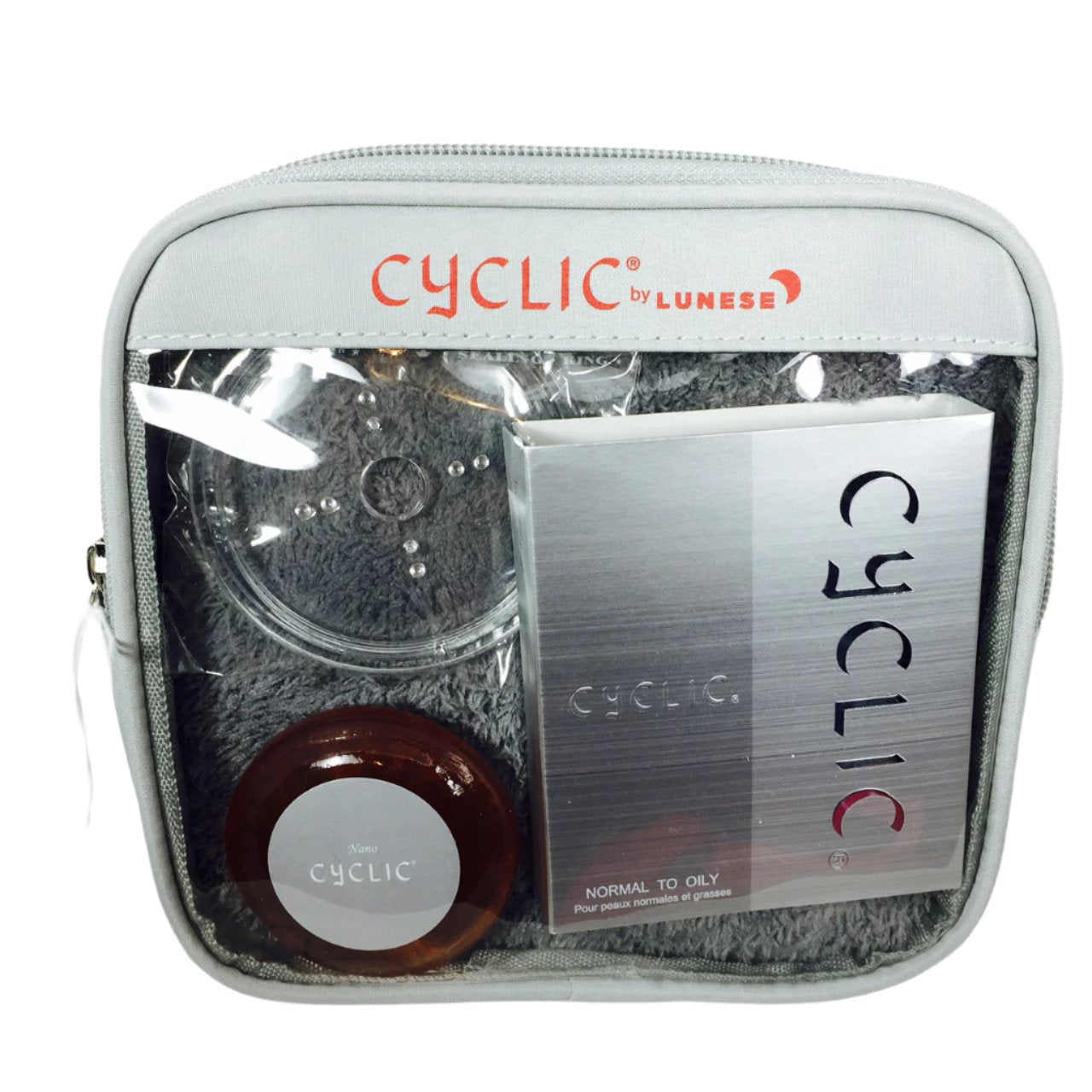 Nano Cyclic Cleansing Soap and Towel Package Silver (CY-SP02)