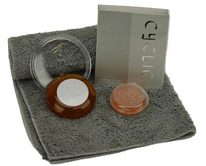 Nano Cyclic Cleansing Soap and Towel Package Silver (CY-SP02)