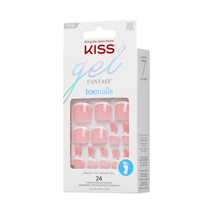 KISS nails Gel Fantasy toenails - Chase It (KISS-FT07X)