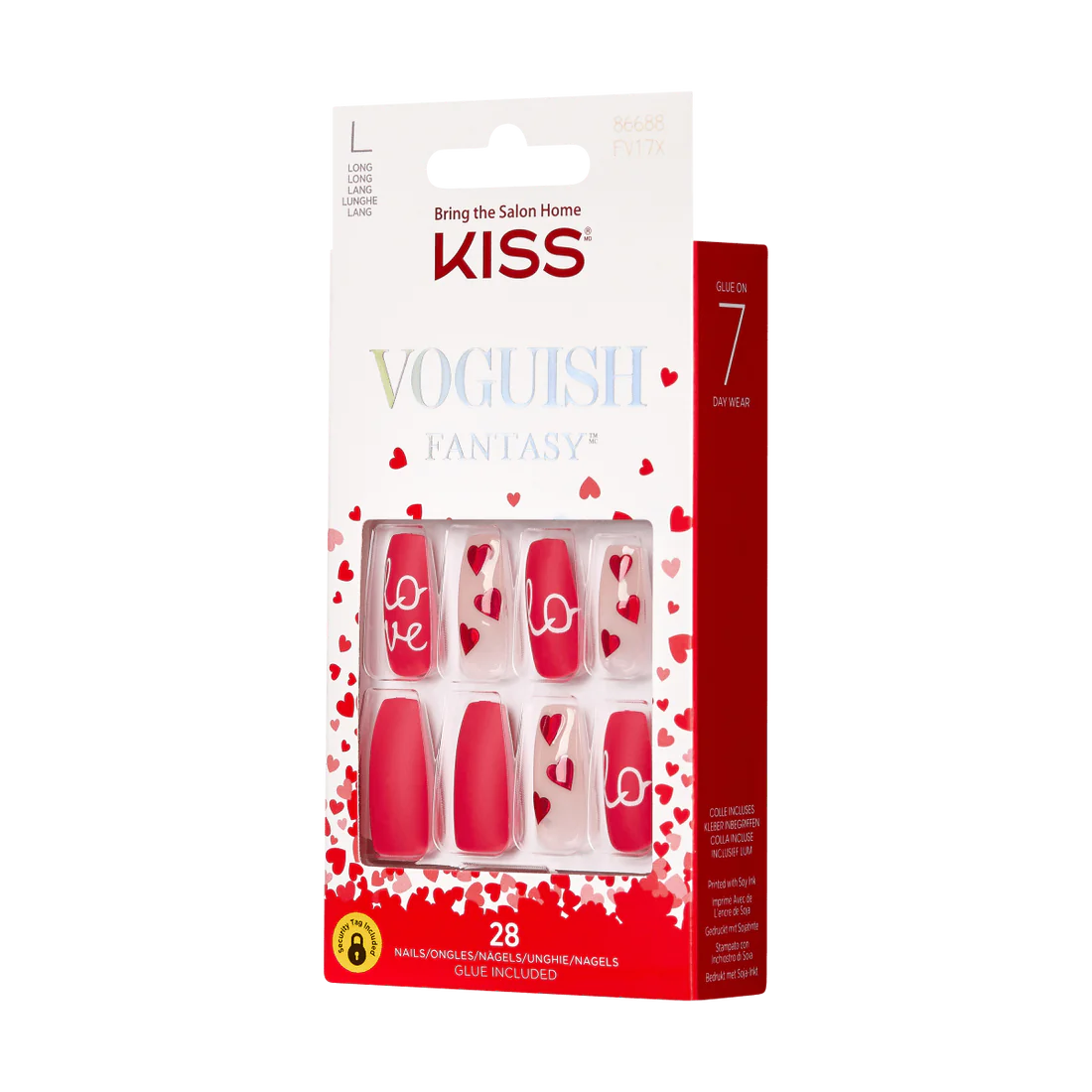 KISS nails Voguish Fantasy - Let U Love Me (KISS-FV05X)