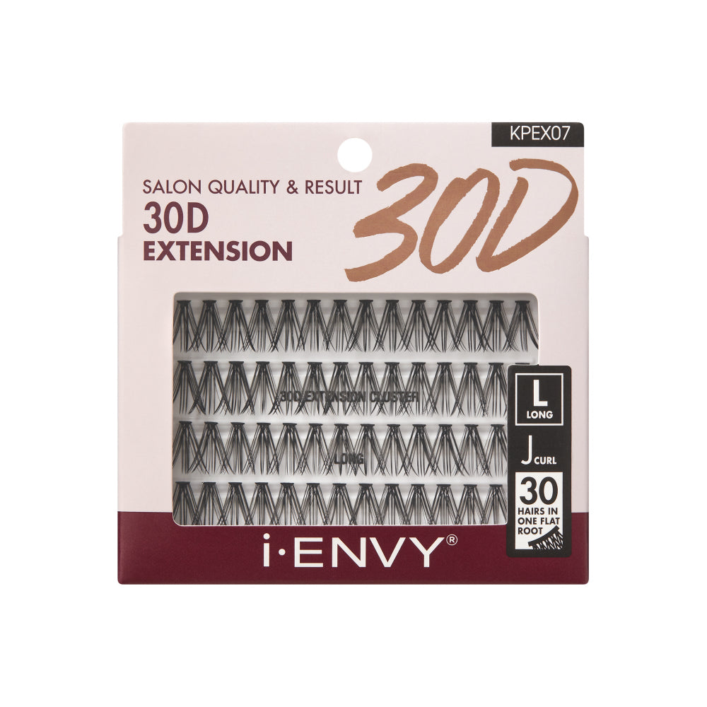 i · Envy by KISS lashes 30D Extension Cluster (KISS-KPEX07)