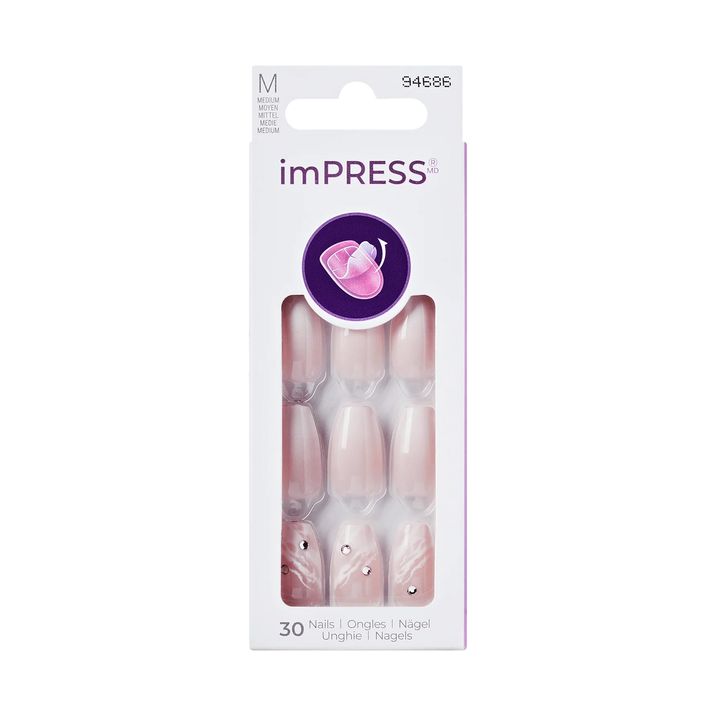 imPRESS by KISS nails Lighthearted (KISS-IM191X)