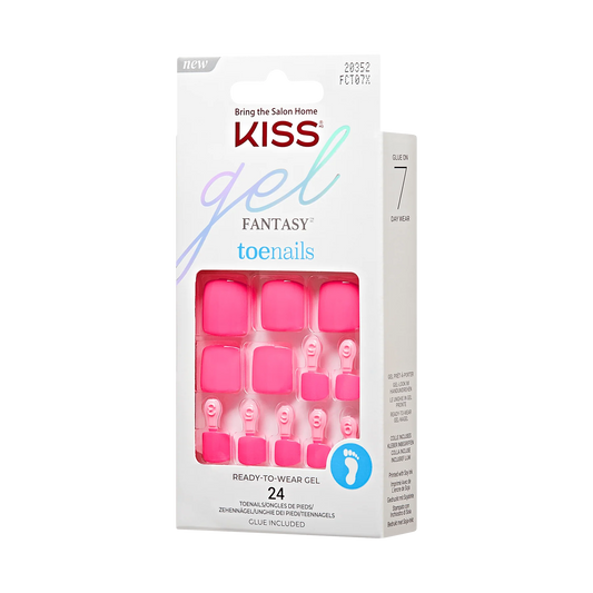 KISS nails Gel Fantasy toenails - No Fear (KISS-FCT07X)